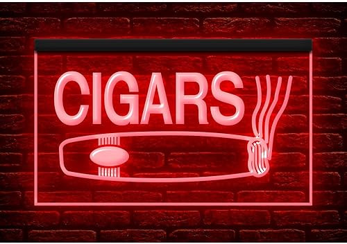 Miniatura 6 de 200001 Cigarros Producción Cubana Tabaco Tienda Tienda Sala Abierta Decoración del Hogar Pantalla LED Luz LED Letrero de neón (16 x 12 pulgadas, 16