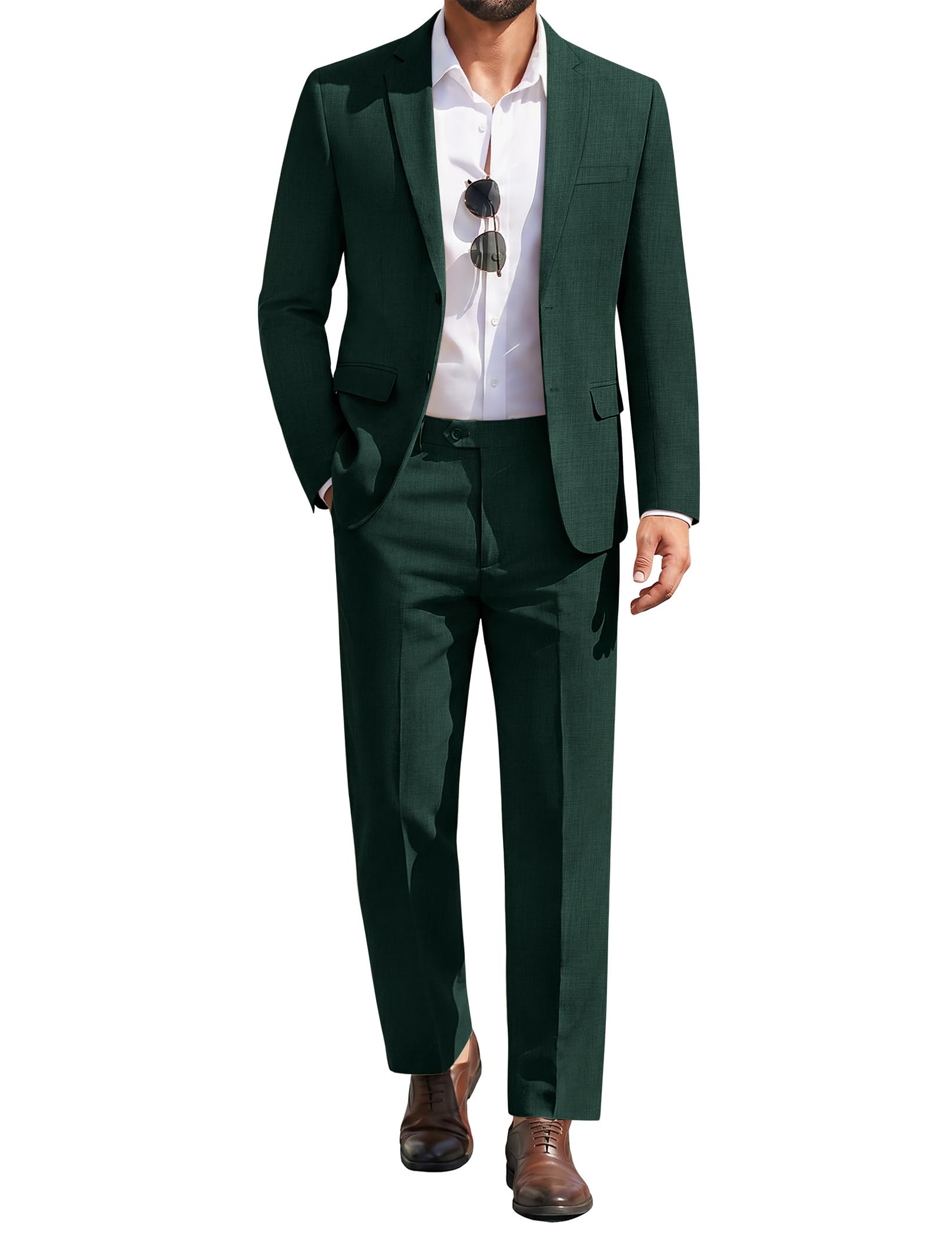 Photo 1 of ***JUST THE JACKET ****COOFANDY Men's  Suits Blazer Jacket  Green  XL