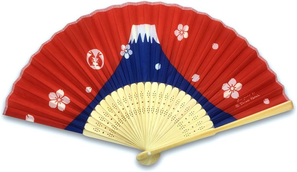 Shinzi Katoh Folding Fan - Fuji