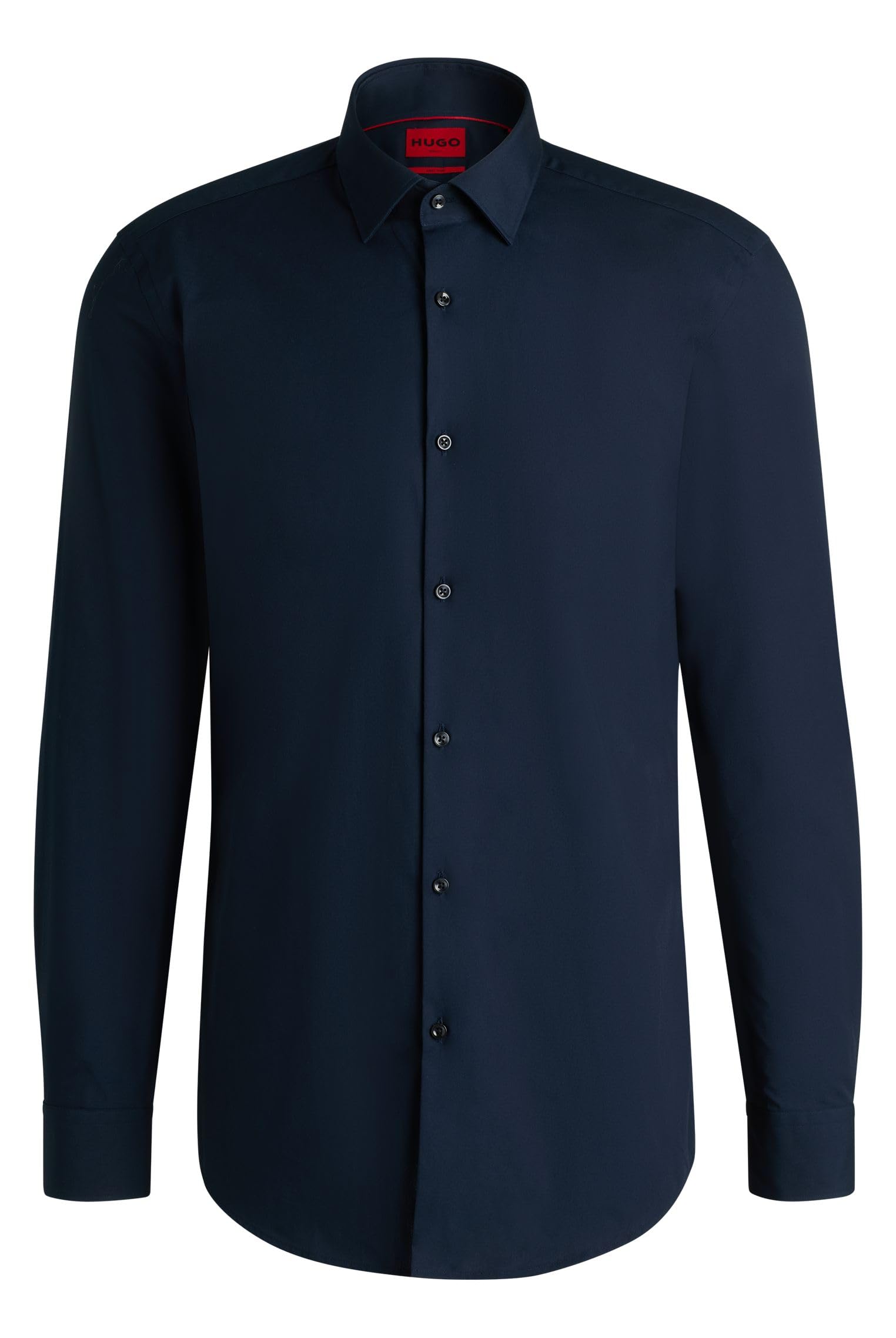 HUGO Men's C-jenno Casual Shirt, Blue (Navy 413), 22 (Manufacturer Size: 48)