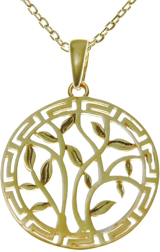 Collana con Ciondolo Sardegna in Argento Placcato Oro