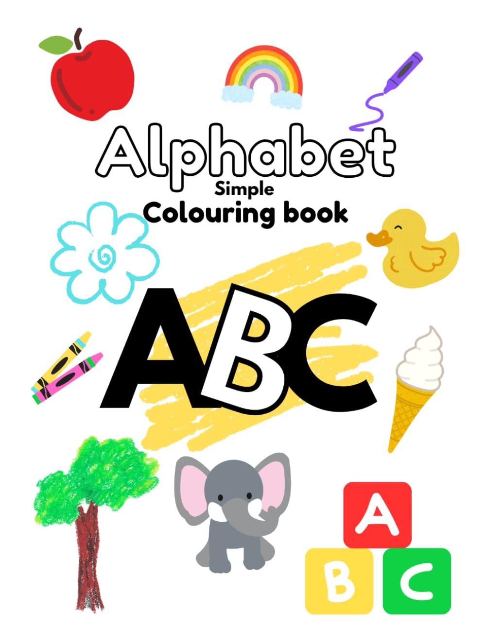 Alphabet Colouring Book