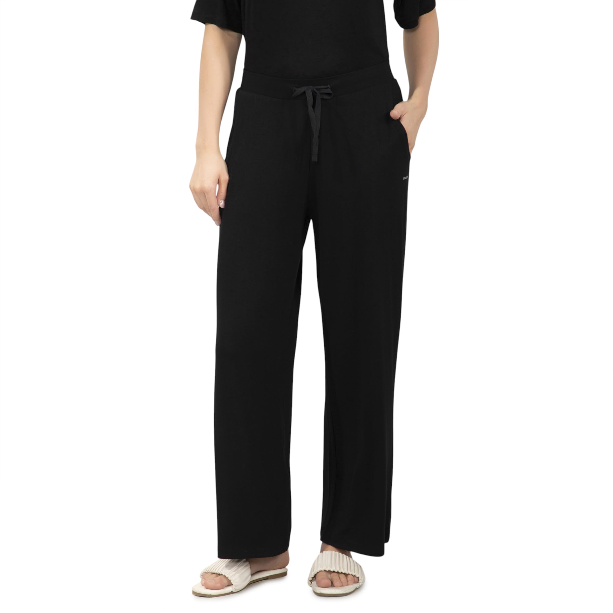 Women High rise Solid Flared Pants-image-42