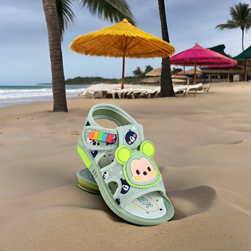 VIL Unisex Chu-Chu Sound Musical Sandals for Baby Boys and Girls(Unisex) 4 61795ES6FwL