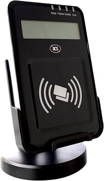 ACR1222L NFC Visual Vantage Reader with NFC Touchless Technology PC-Linked and ISO/IEC 18092 Card Supports ISO14443