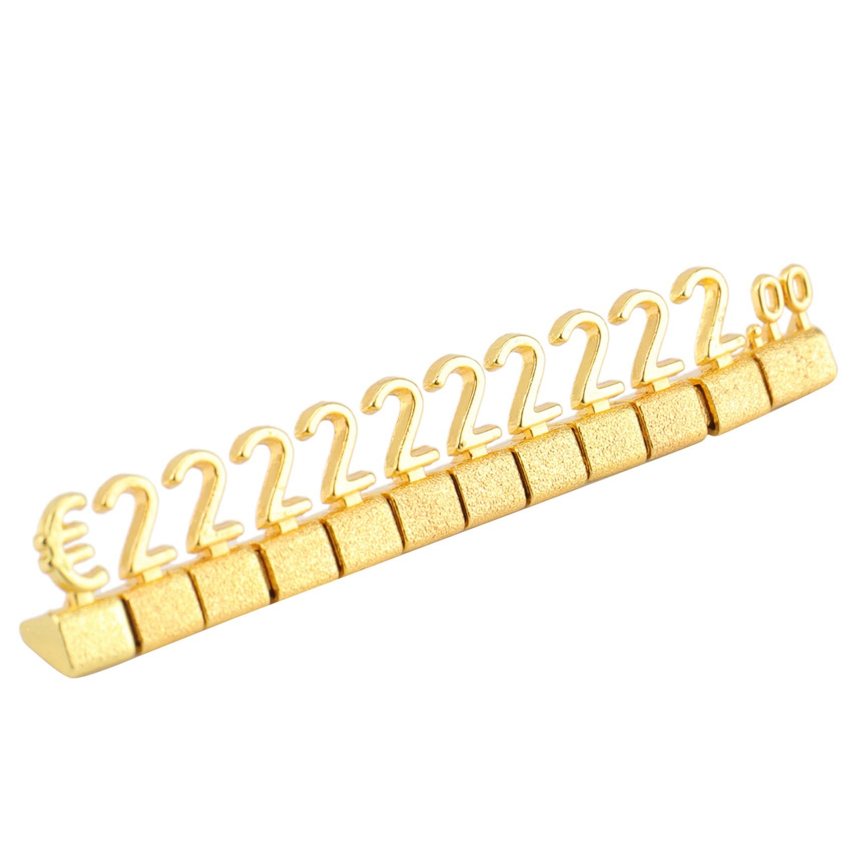 50 Set di Scaffali nel Metallo 3D Kit Quadrato Prezzo Regolabile per Display Negozio Gioielli Orologio Negozio Etichetta Prezzo Display Ufficio