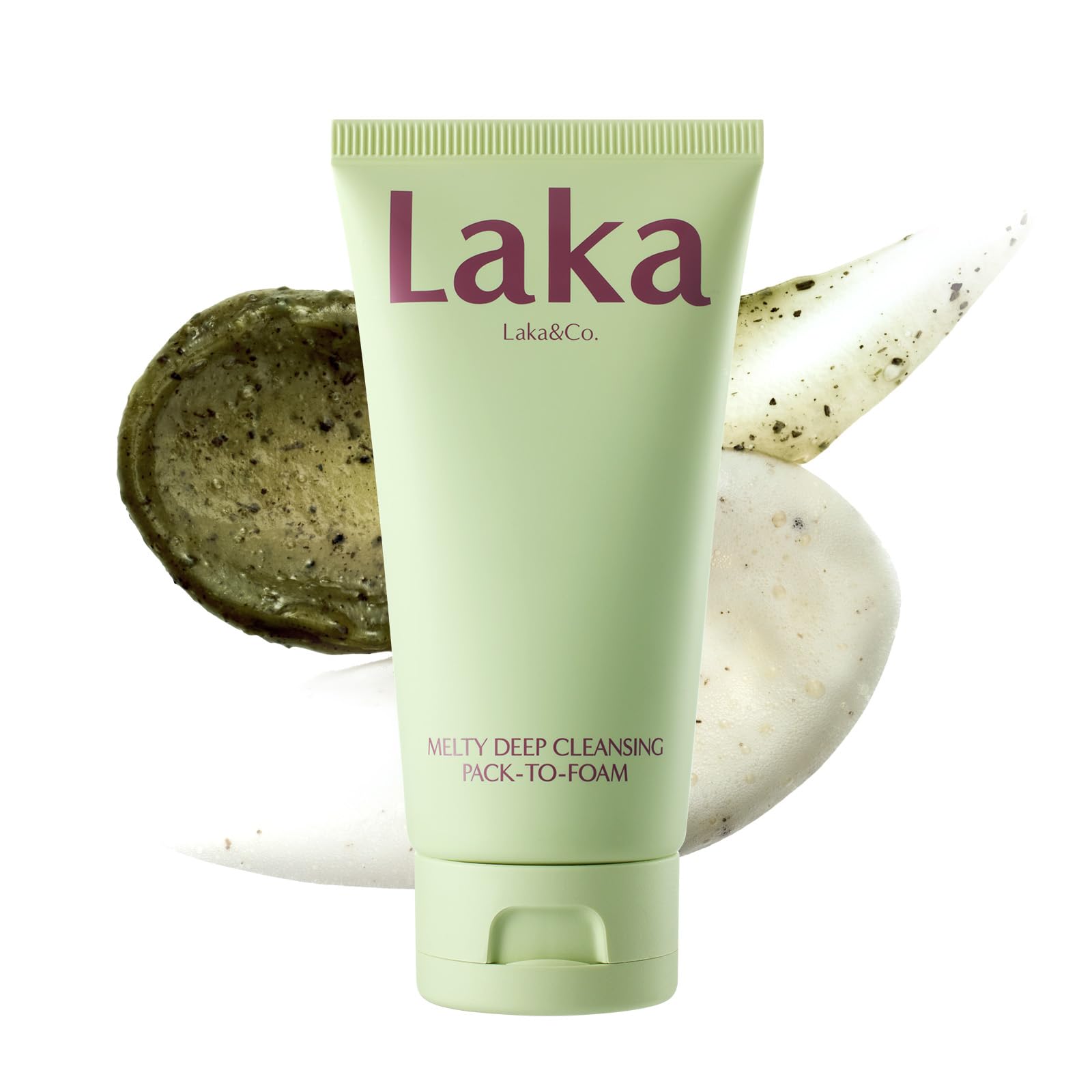 Amazon.com: Laka Melty Mugwort Cleansing Face Mask, 120ml/4.05 fl