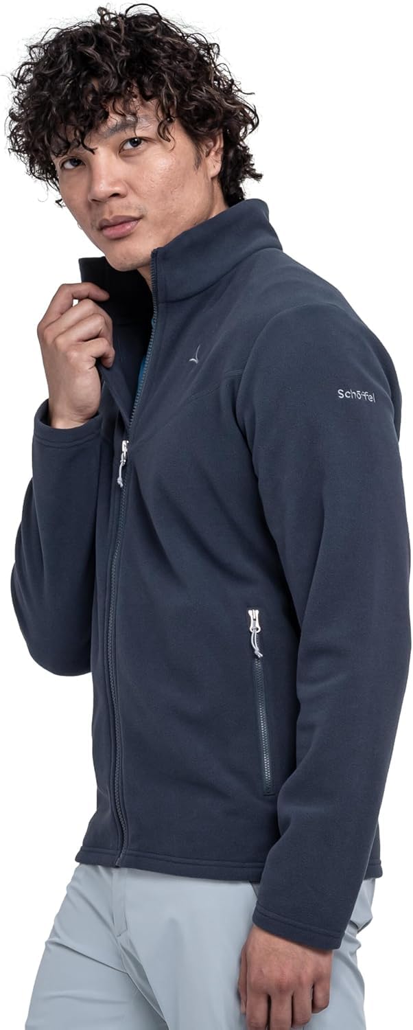 Schöffel Herren, Fleece Jk Style Qutang MNS, warme Outdoor Fleecejacke mit 2-Wege-Stretch aus recyceltem Material, leicht und schnell trocknend