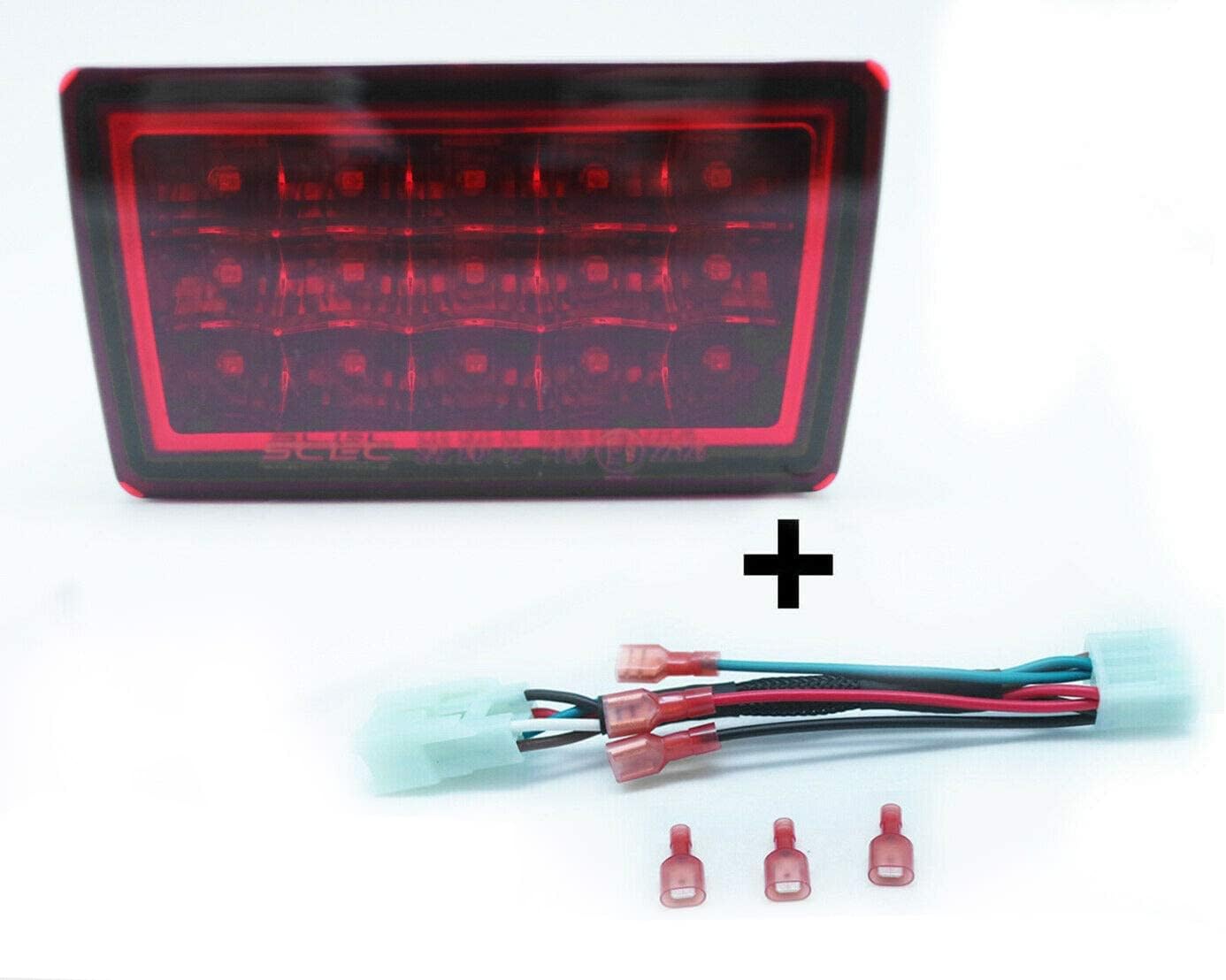 Suреr Sаlе 🛒 Gazoz Performance F1 Hyper 4th Brake Light For 15-21 Subaru WRX STI XV Red Lens - Red Housing JDM