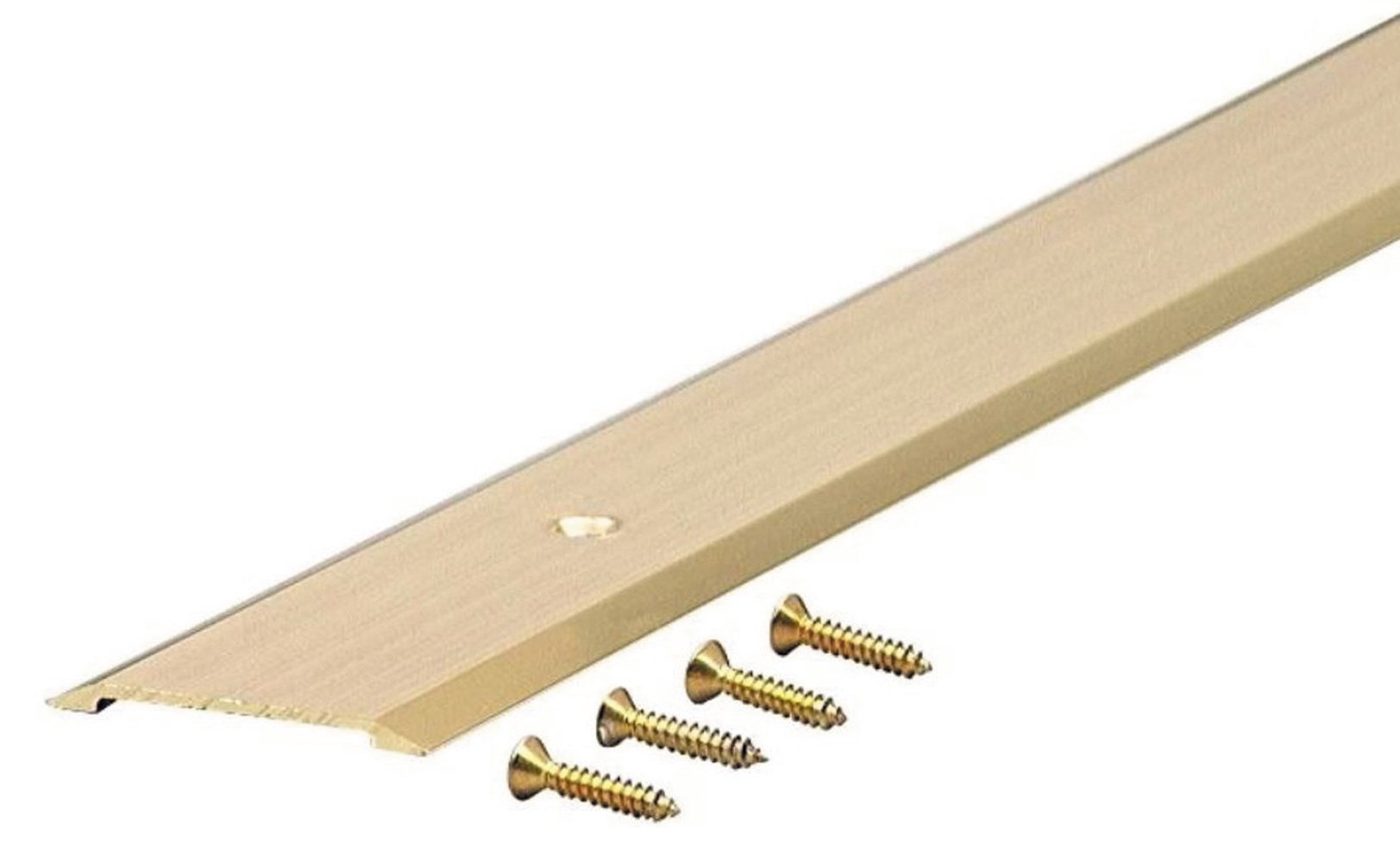 Durable Aluminium Trim Flat Gold - MD Building Products 09563