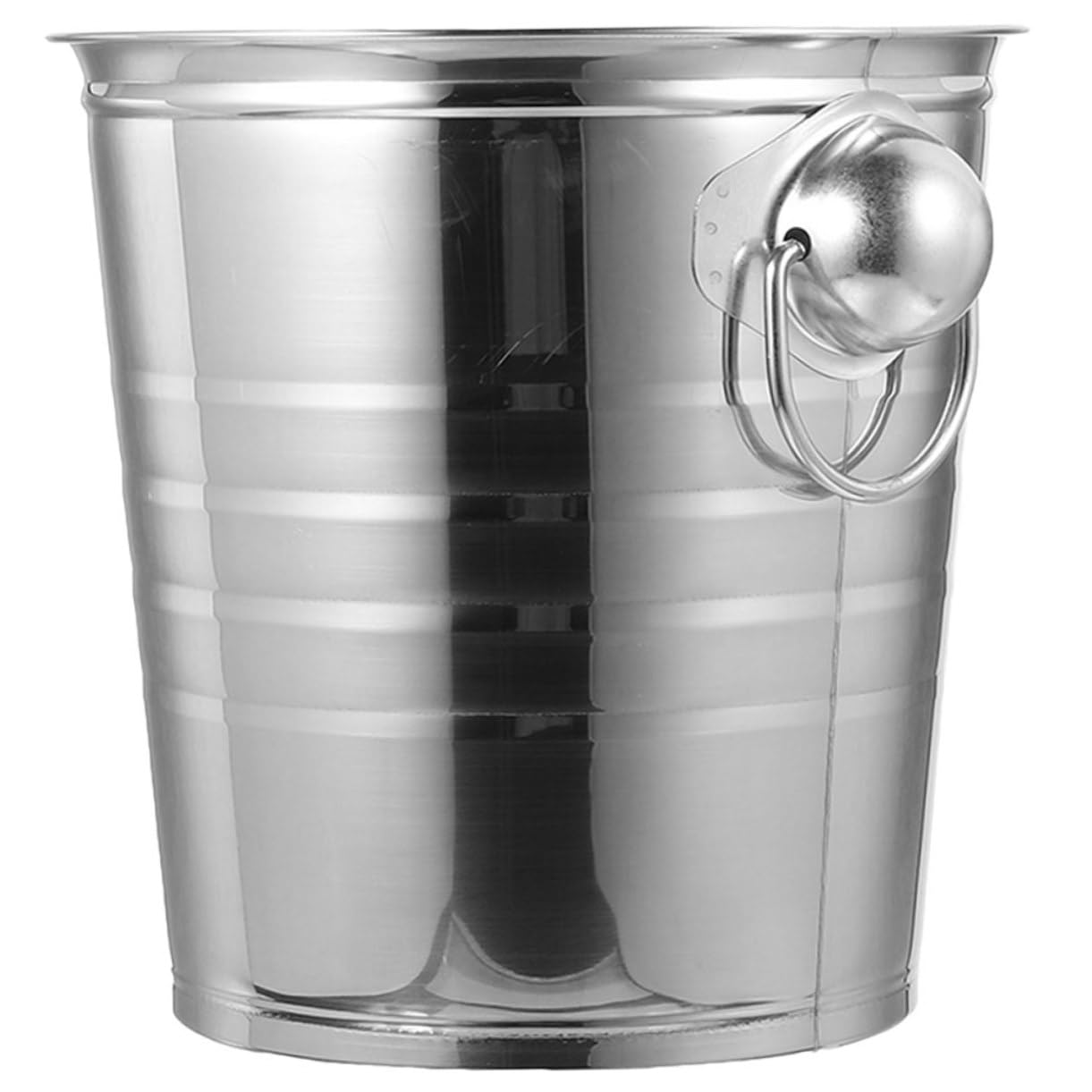 Cubitera De Metal Acero Inoxidable Asa Doble para Fiestas y Coctelería