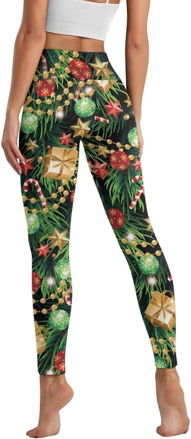 AFPANQZ Leggings with Pockets Women High Waisted Casual Butt Lift Leggings for Winter Fall Gym Yoga Fitness Workout Pants - Image 2