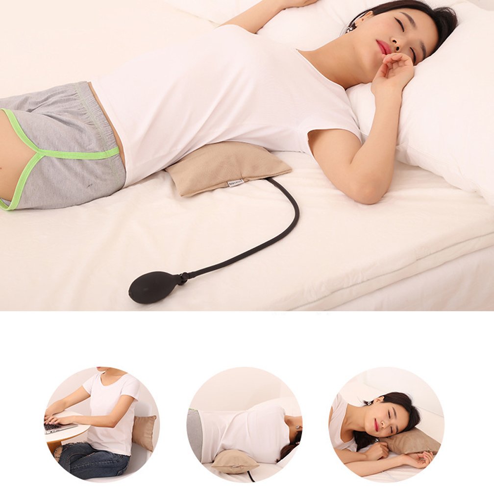 Cuscino Gonfiabile Per Relax E Supporto Schiena/Gambe - Ideale Per Sport E Casa - Foto 12