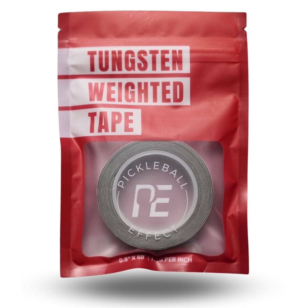 Weighted Tungsten Tape for Pickleball Paddles | Non-Toxic & Customizable Alternative of Lead Tape for Pickleball Paddles