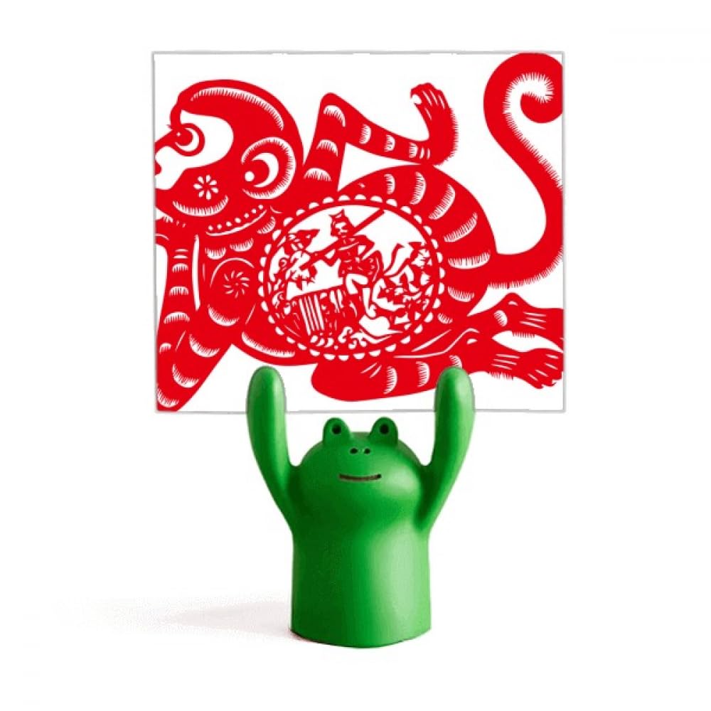 Porte-mémo grenouille zodiaque chinois papier pour ranger notes - 4