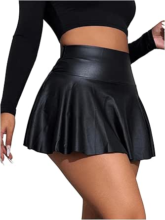 Dames minirok met elastische tailleband