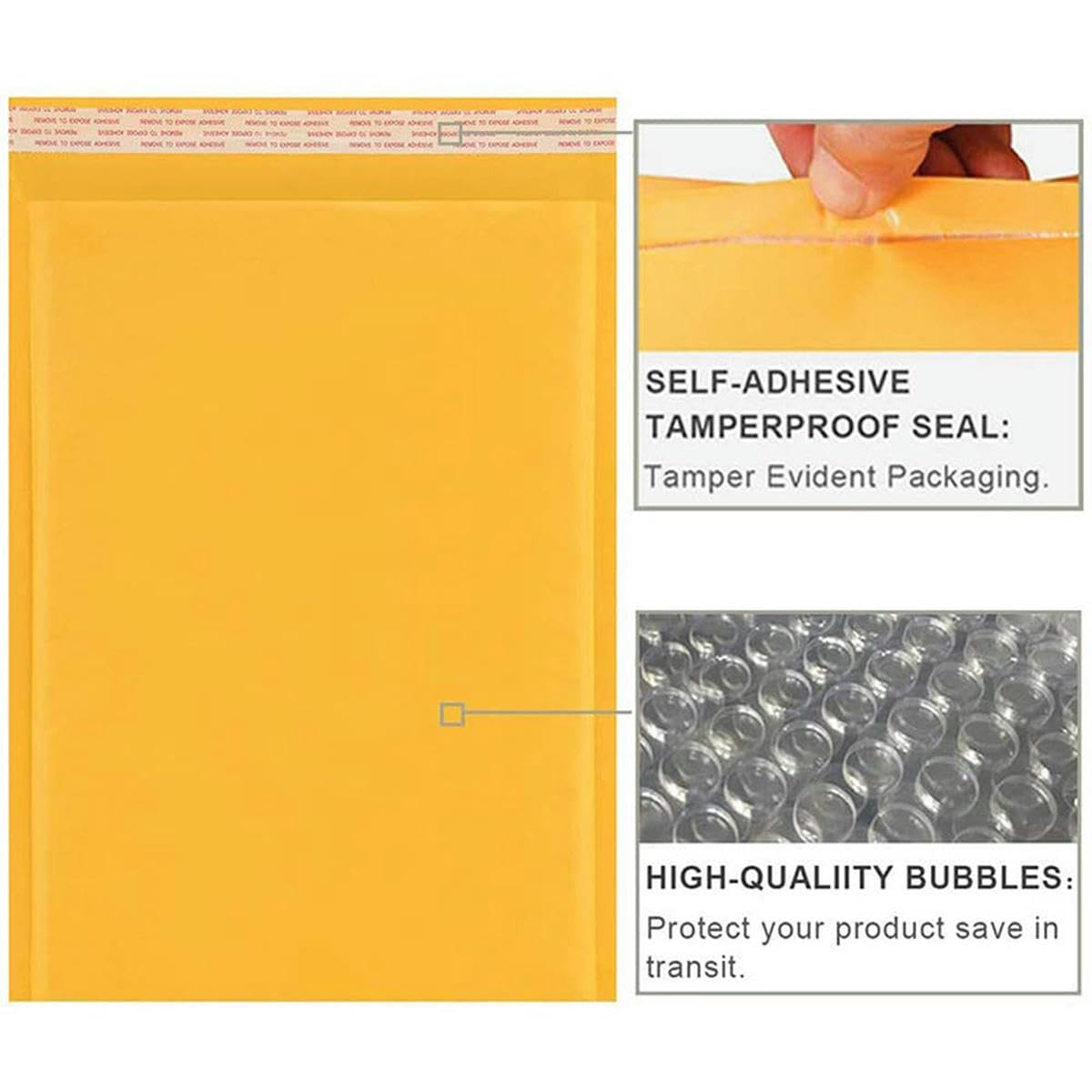 30 Teile/los Kraftpapier Taschen Verschiedene Spezifikationen Versandtaschen Gepolsterter Versandumschlag Mit Luftpolsterversandtasche-25 * 30 cm