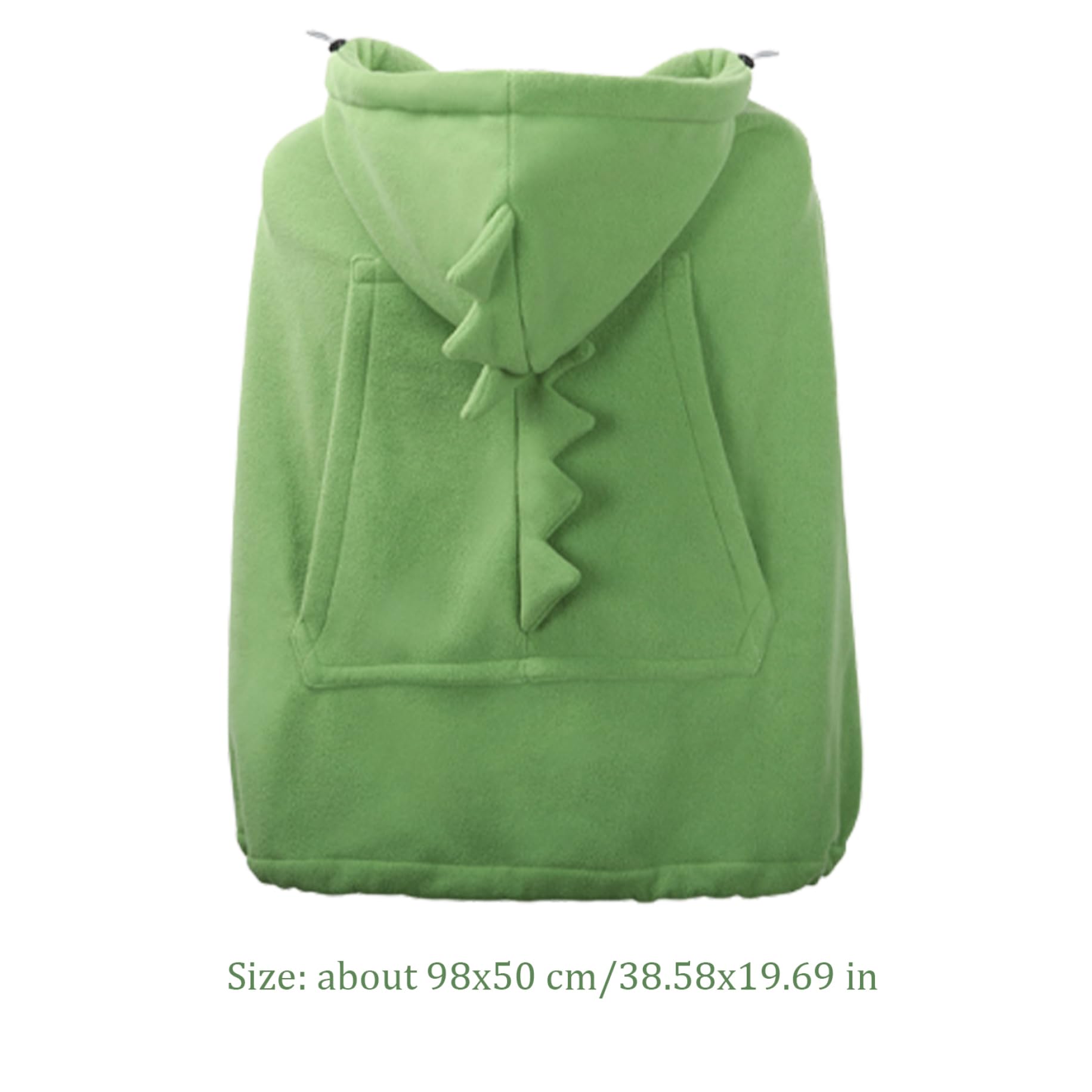 Cubierta de portabebés lindo dinosaurio capas con capucha cubierta de portabebés