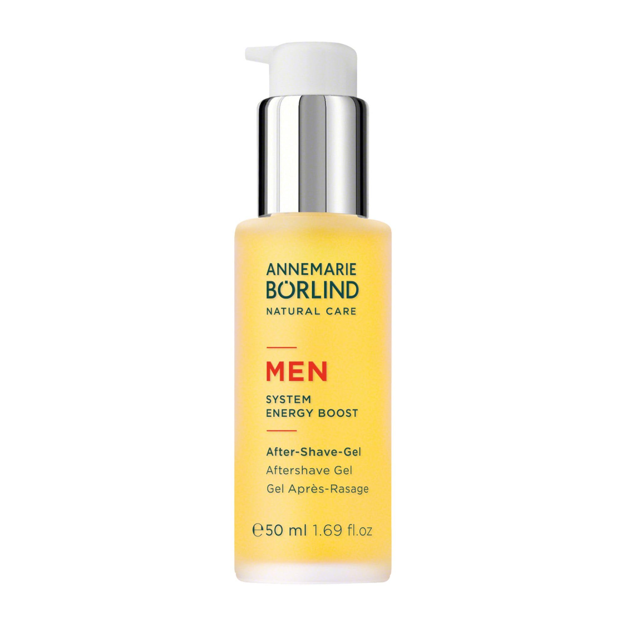 ANNEMARIE BÖRLIND MEN SYSTEM ENERGY BOOST After-Shave-Gel (50ml) - Pflegt Und Beruhigt Rasurgestresste Haut, Für Alle Hauttypen