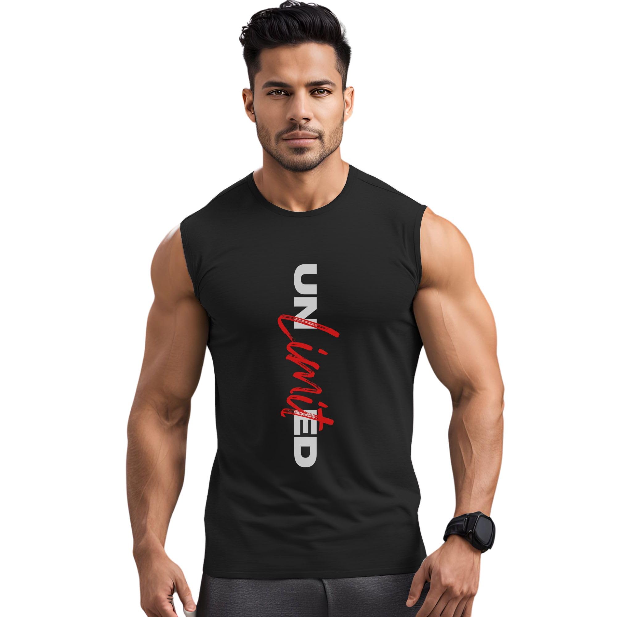 3colors Men's Dri-FIT Sleeveless Vest, Activewear for Athleisure Wear-Unlimited-picture-34