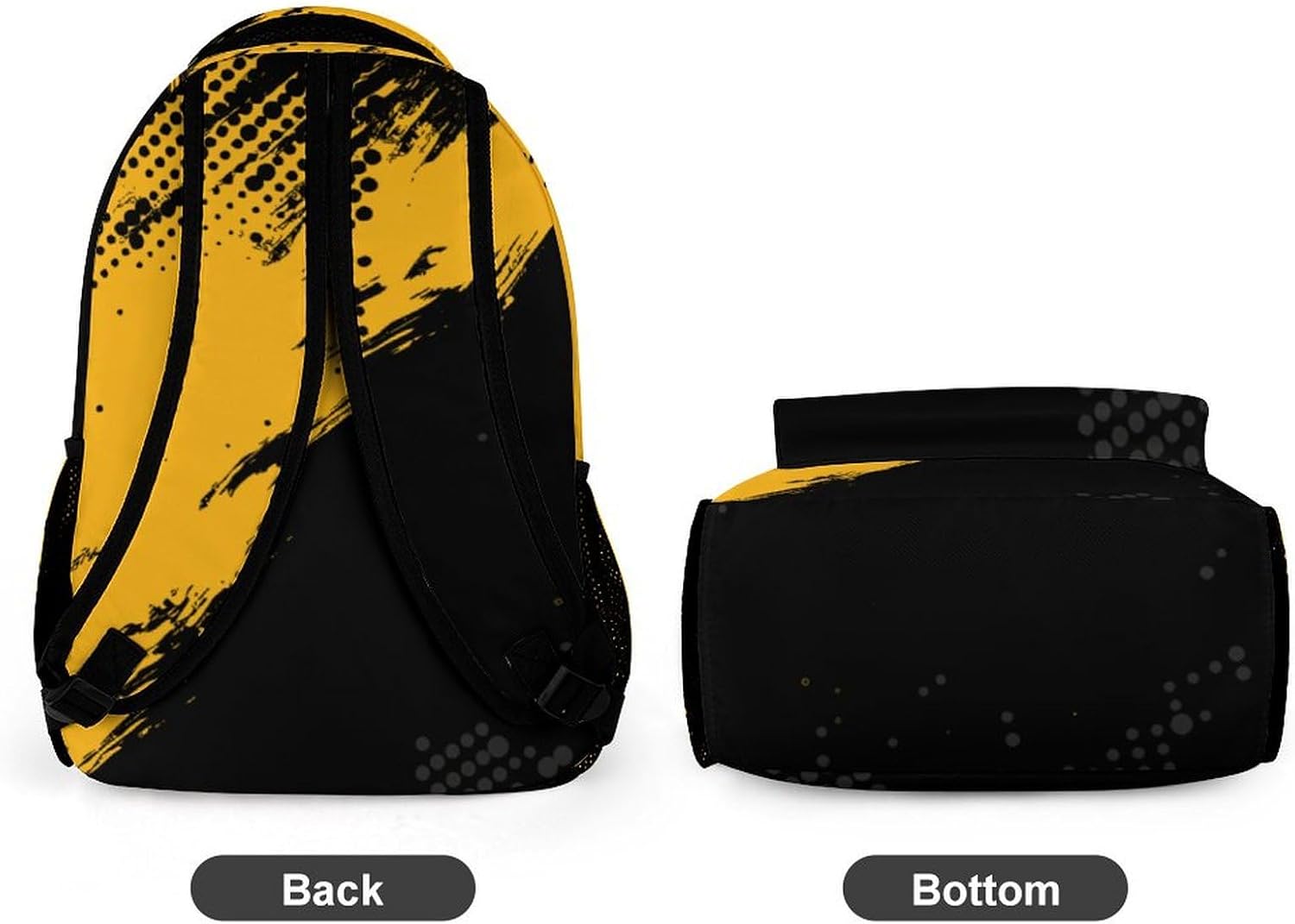 Custom School Backpack High Capacity Student Bag Hockey City Gifts for Kids Backpack Men Women, Add Name & Number - Image 4