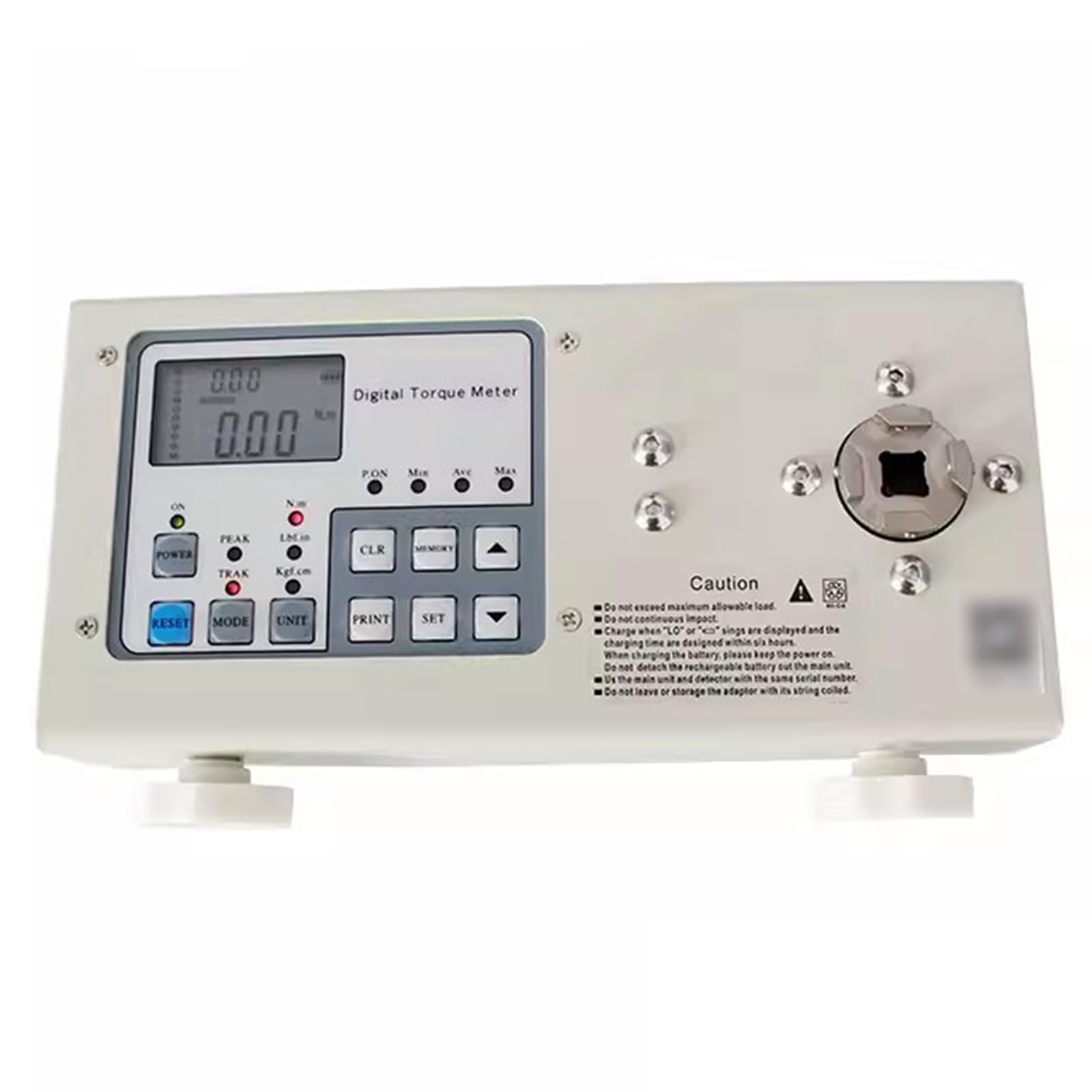 Misuratore di coppia digitale, misuratore di torsione portatile, con modalità picco/traccia, archiviazione dati, schermo LCD, tester di misura chiave cacciavite, ricaricabile