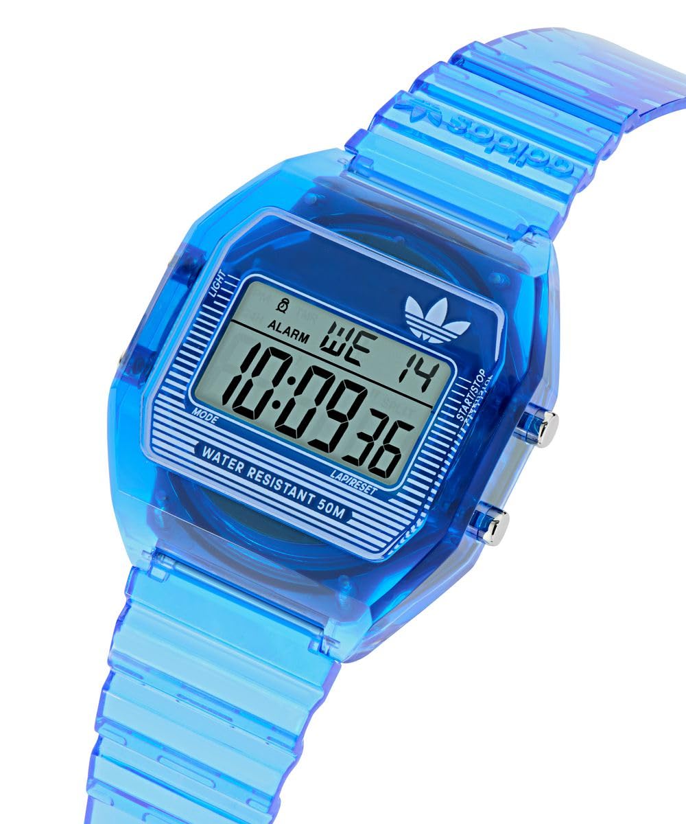 adidas Originals Unisex Digital Quarz Armbanduhr Digital Two Crystal