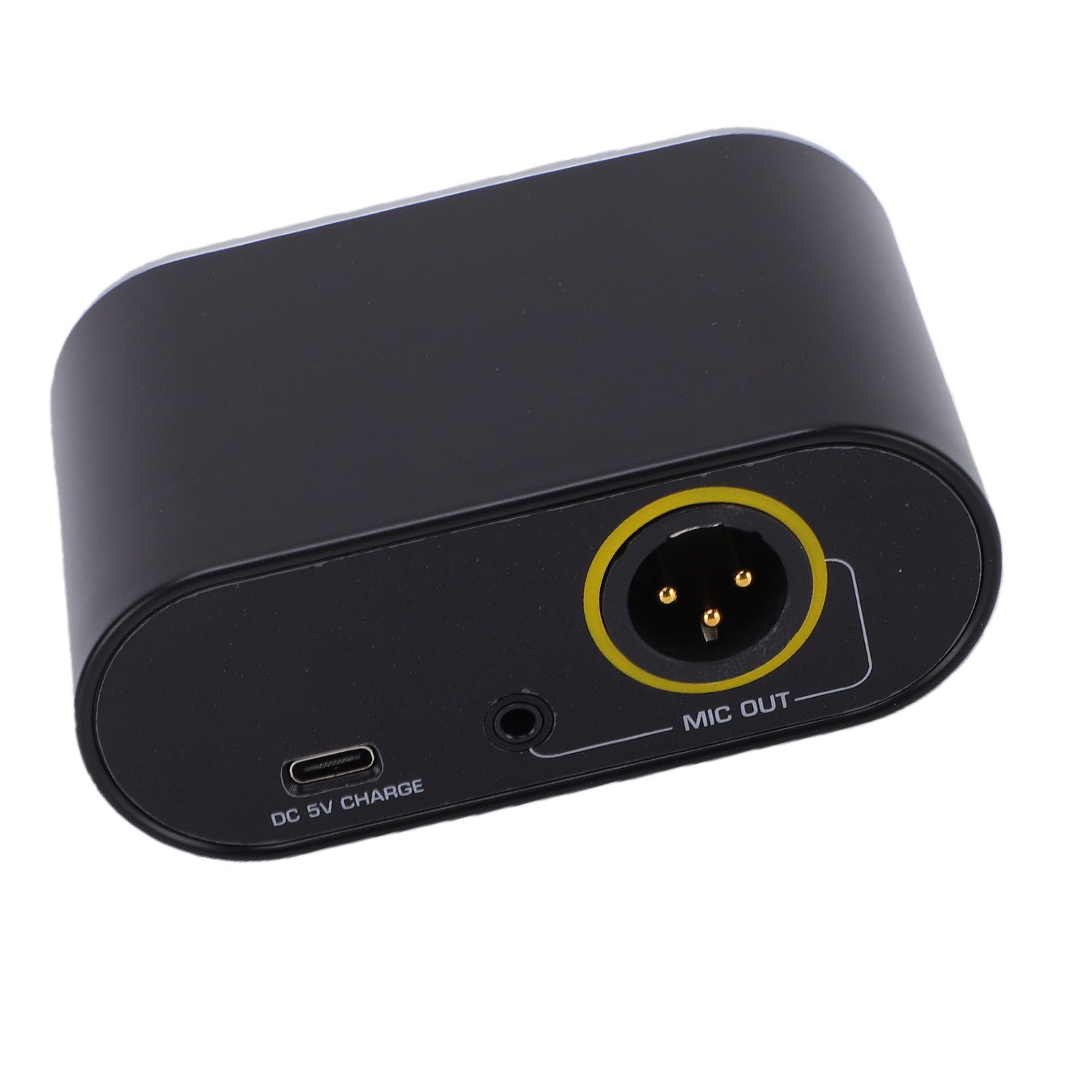 Topiky Preamplificatore Microfonico con Guadagno di 28 DB, Alimentazione Integrata da 48 V per Microfoni Dinamici e a Condensatore, Alloggiamento Compatto in Alluminio per Professionisti