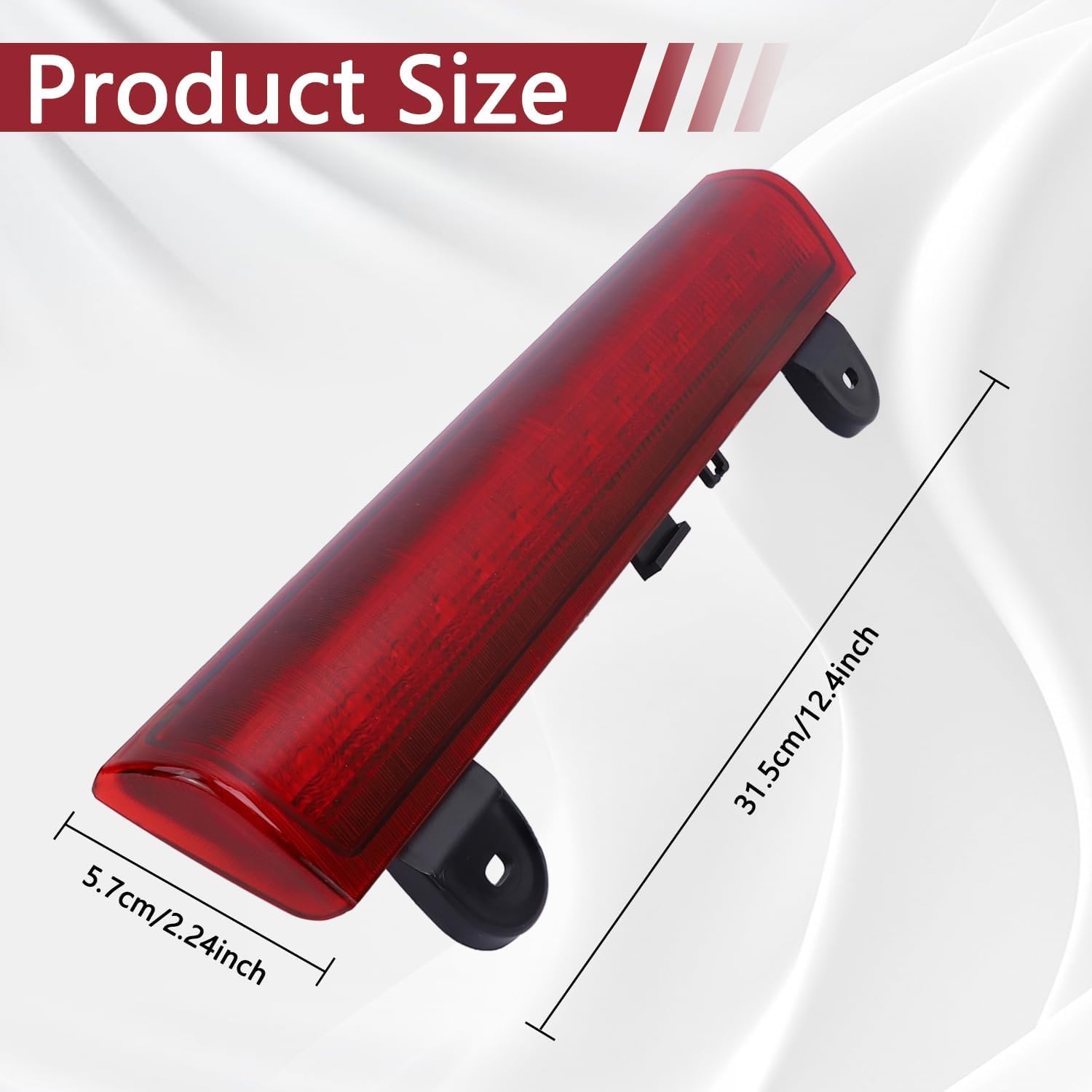 LED 3rd High Mount Brake Light Cargo Light, Compatible with 2000-2006 Chevy Suburban 1500/2500 Tahoe GMC Yukon 1500/2500 Replaces #923-203 15170955 GM2890107