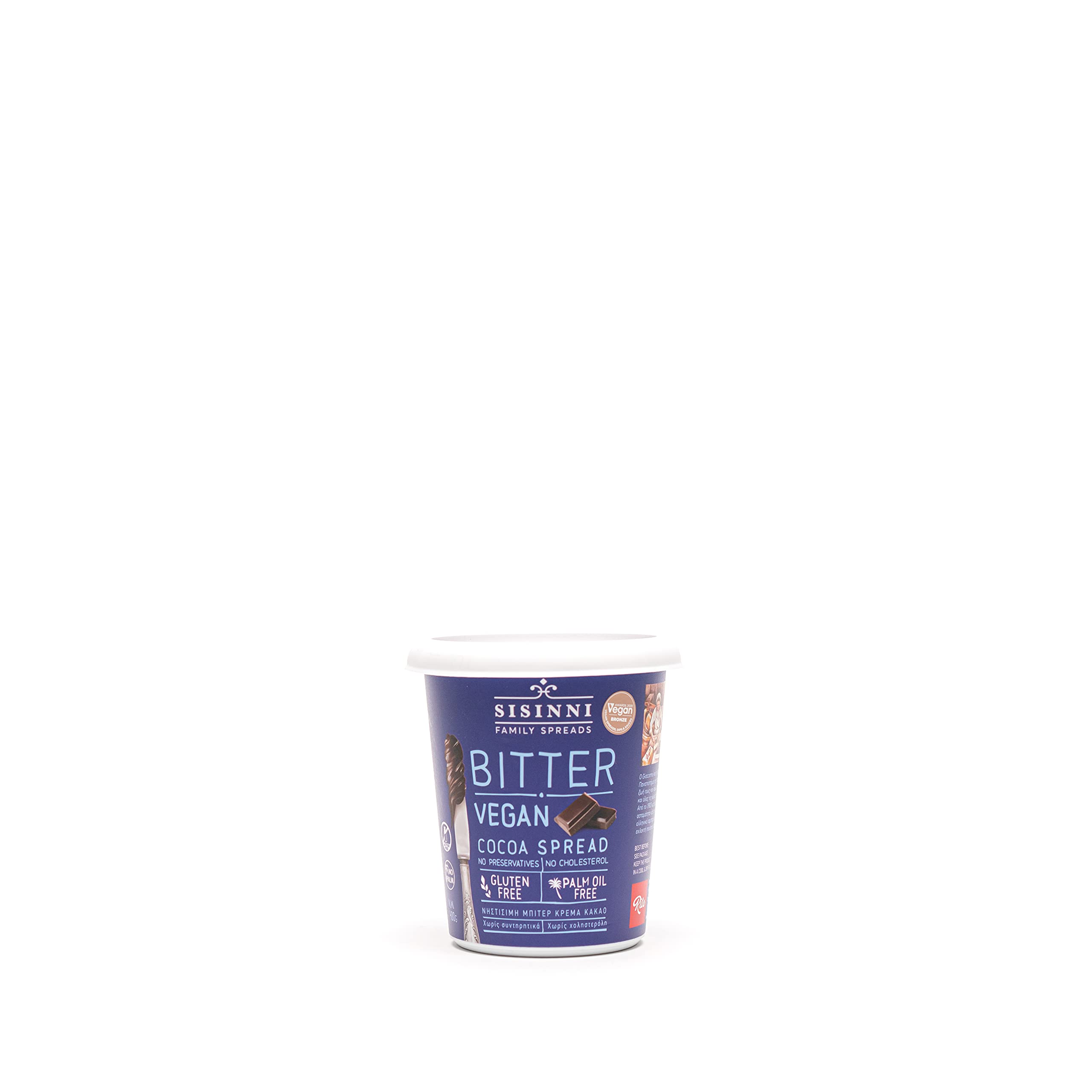 Sissini Brown Vegan Greek Dark Chocolate Spread 400G