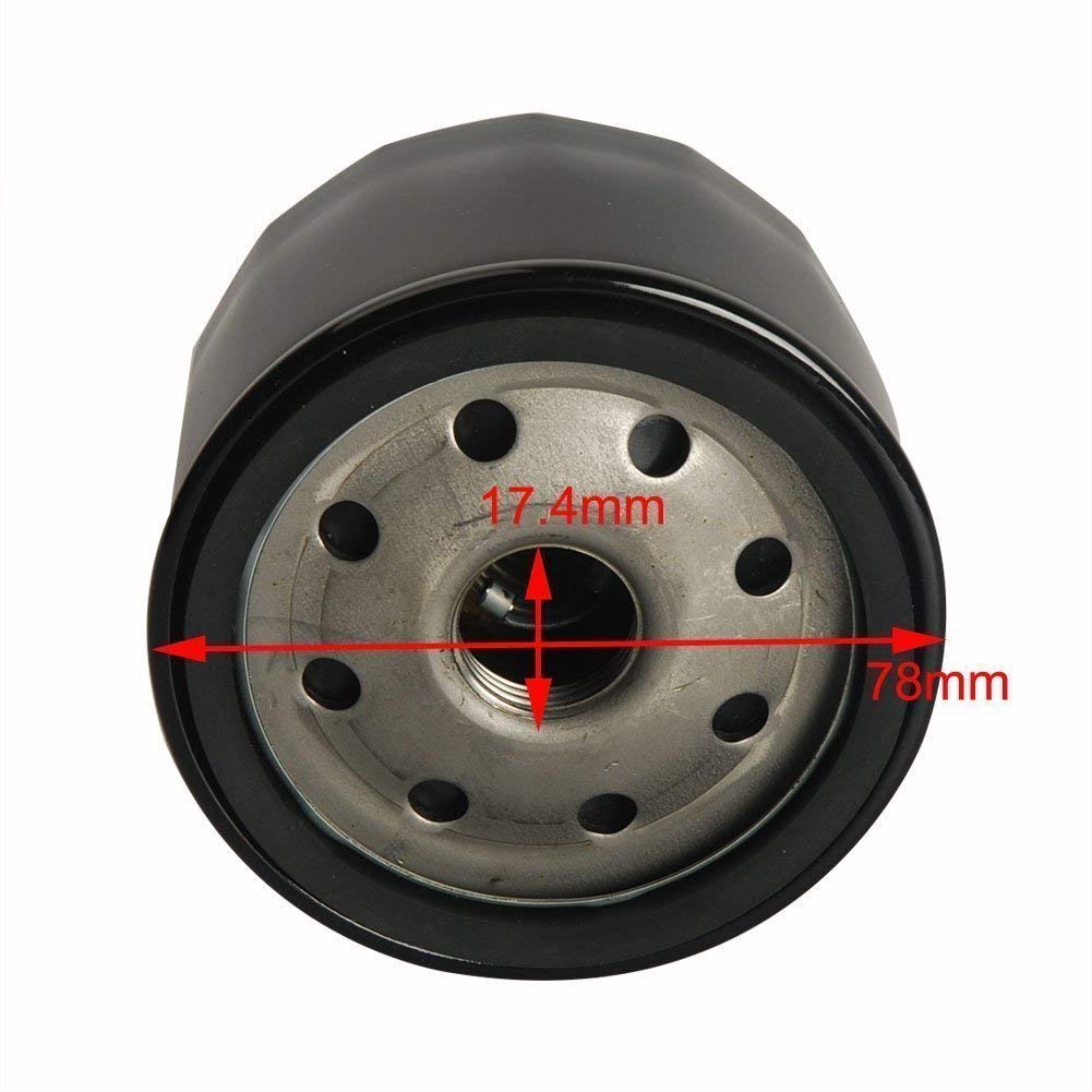 JJDD Pompe à carburant, filtre à air, filtre à huile, bougie d'allumage, colliers de rechange pour Briggs & Stratton Vanguard V-Twin 12,5–21 CV