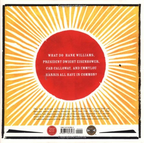 Hatch Show Print: The History of a Great American Poster Shop