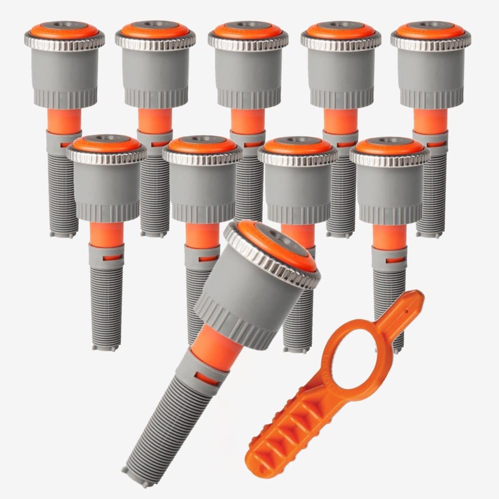 10 bocchette rotanti Hunter tipo MP 800 90°-210° ugello rotatore 1,8-3,5 m + chiave di regolazione