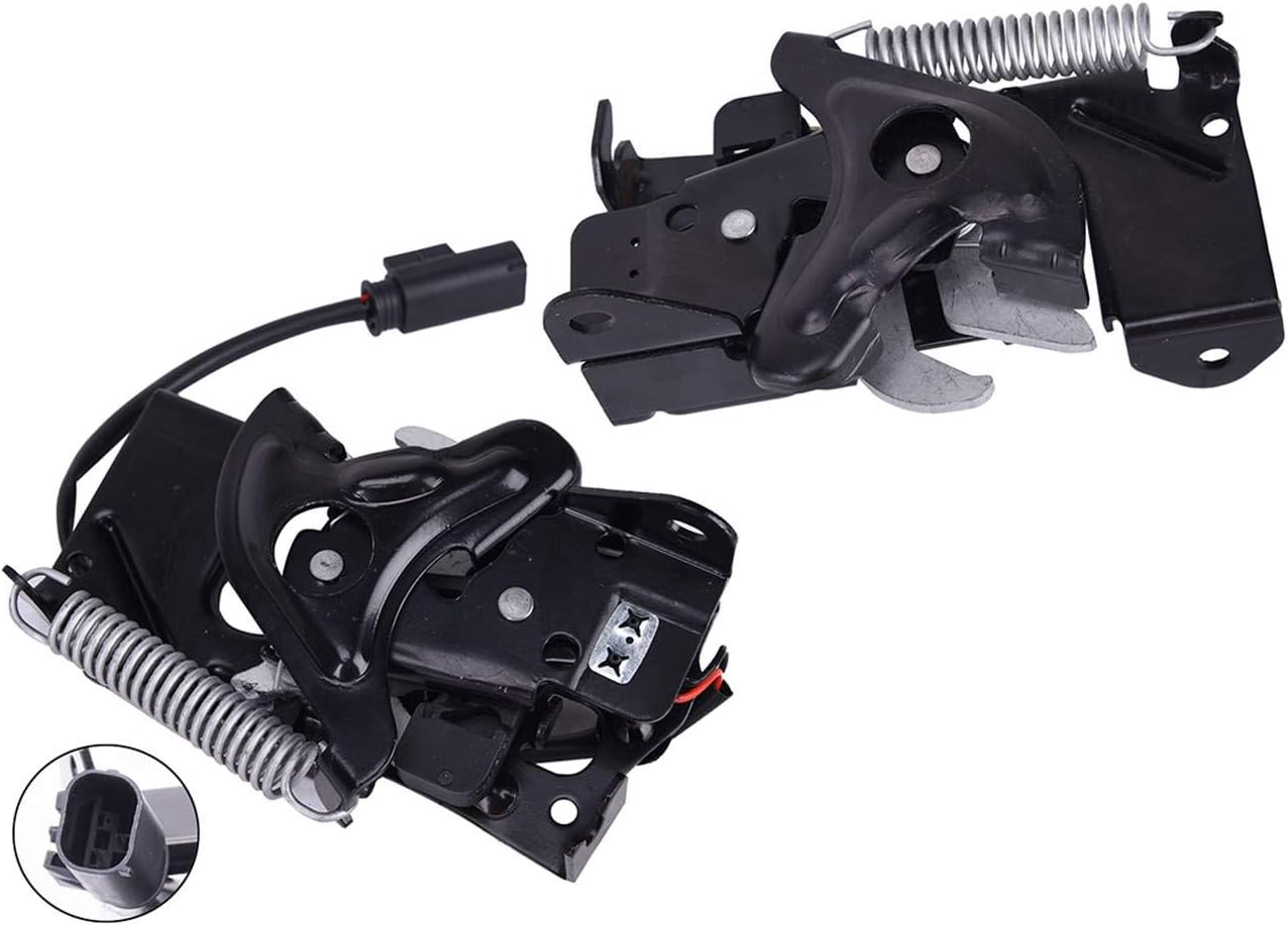 Amazon.com: Bapmic 51237242549 Rigth + Left Lower Hood Lock Latch Kit ...