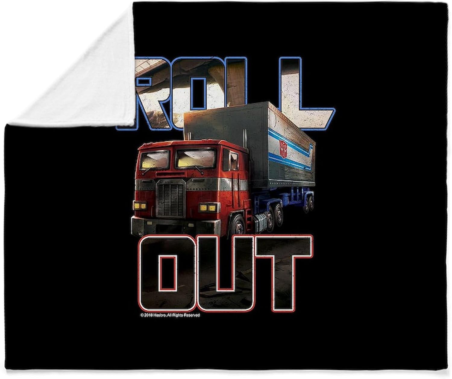 CafePress Transformers Roll Out Throw Blanket Super Soft Fleece Plush Throw Blanket, 60"x50"