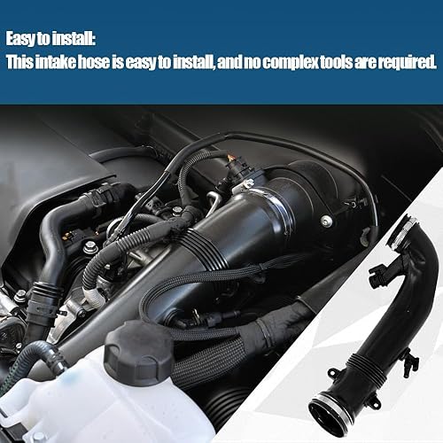 Miniatura 4 de Tubo de manguera de entrada de conducto de aire para mini Cooper Countryman Paceman 2009-2016 R55 R56 R57 R58 R59 R60 R61 N18 motor 1.6L reemplaza