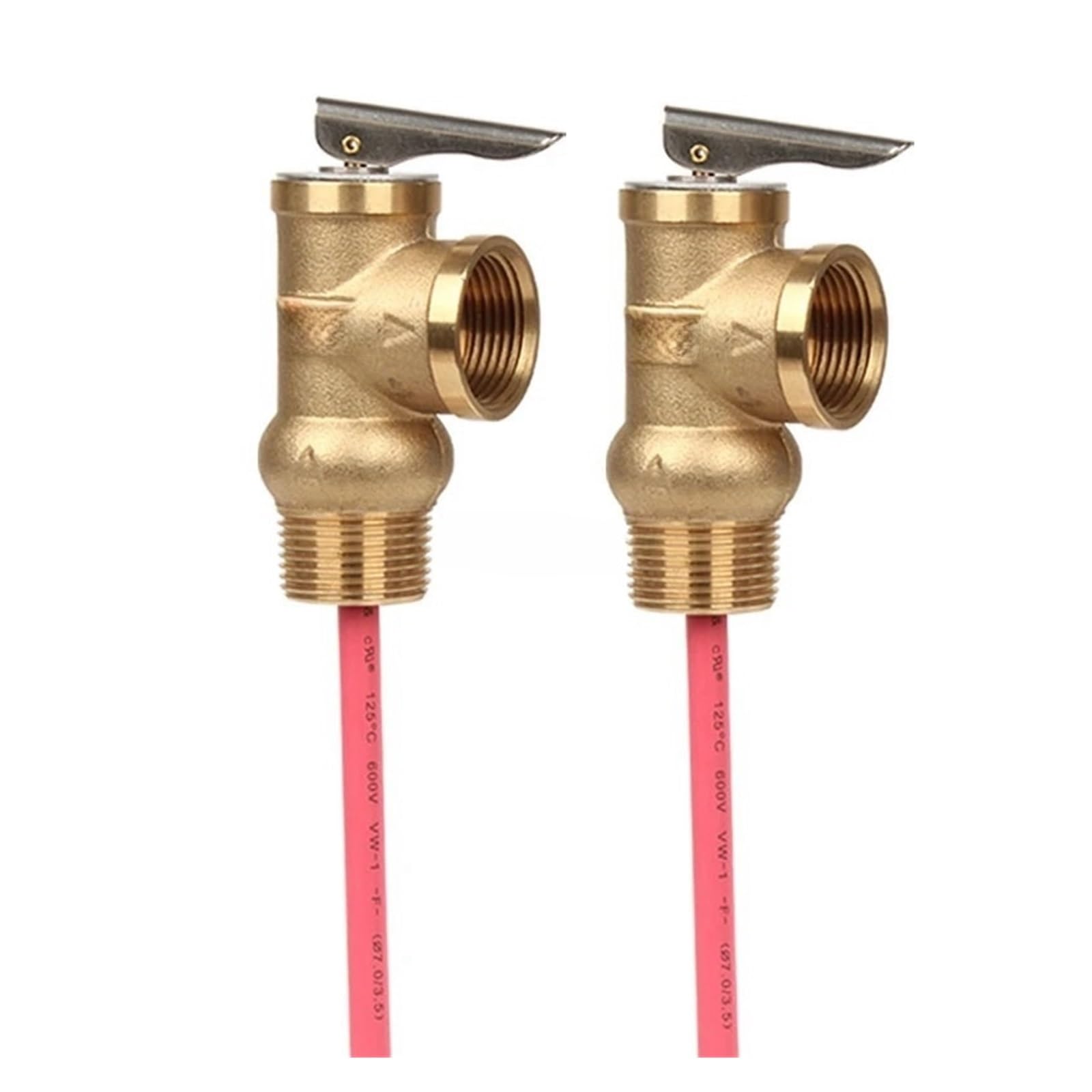 MUHM Valvola di Sicurezza for scaldabagno Elettrico Solare Valvola limitatrice di Pressione della Temperatura Valvola TP (Color : 0.7Mpa 99C, Size : DN15)