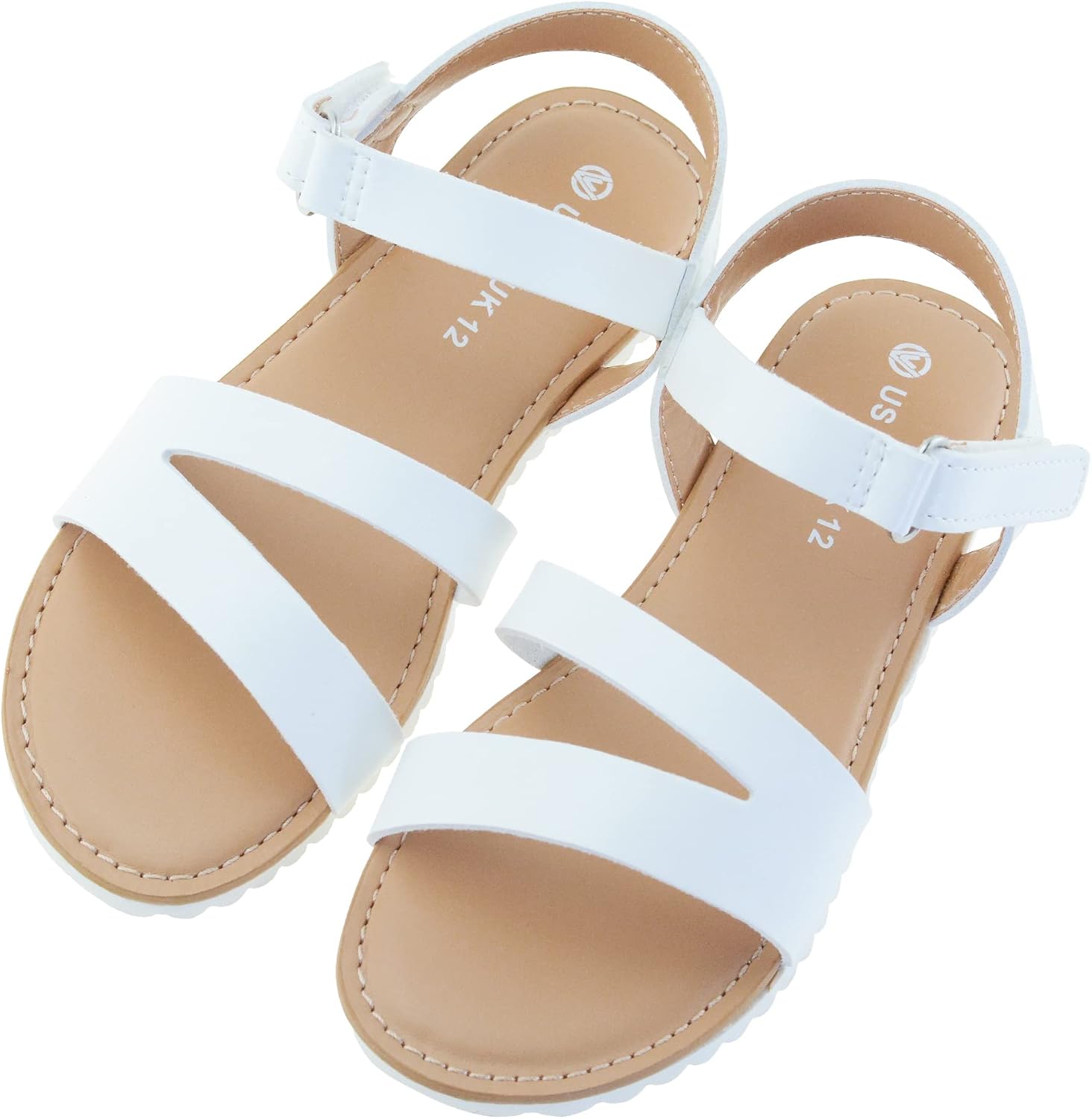 Girls Sandals Open Toe Strappy Summer Shoes Dress Sandals for Girls