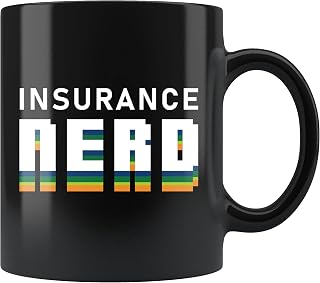 Insurance Officer Gift. Claims Adjuster Mug. Appraiser Handler Nerd #d378Ceramic 178#