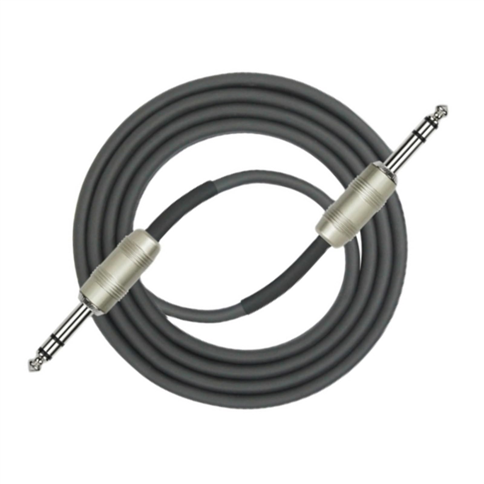 kabel audio instrumentu muzycznego Kabel Połączeniowy Stereofoniczny Do Gitary Trzyżyłowy Jednoczęściowy Formowany Z PVC(300cm)