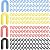 Plastic Shims Structural Horseshoe U Shaped Tile Plastic Shims Tile Spacers Horseshoe Shim Tile Spacers for Leveling, 1/4 Inch, 3/16 Inch, 1/16 inch, 1/8 Inch, Black, Yellow, Red, Blue(1600 Pack)