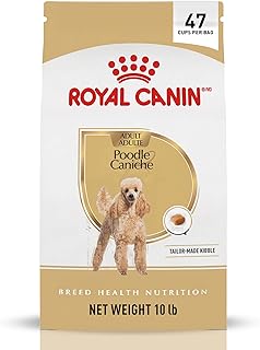 Royal Canin Breed Health Nutrition Poodle Adult Dry Dog Food, 10 lb Bag