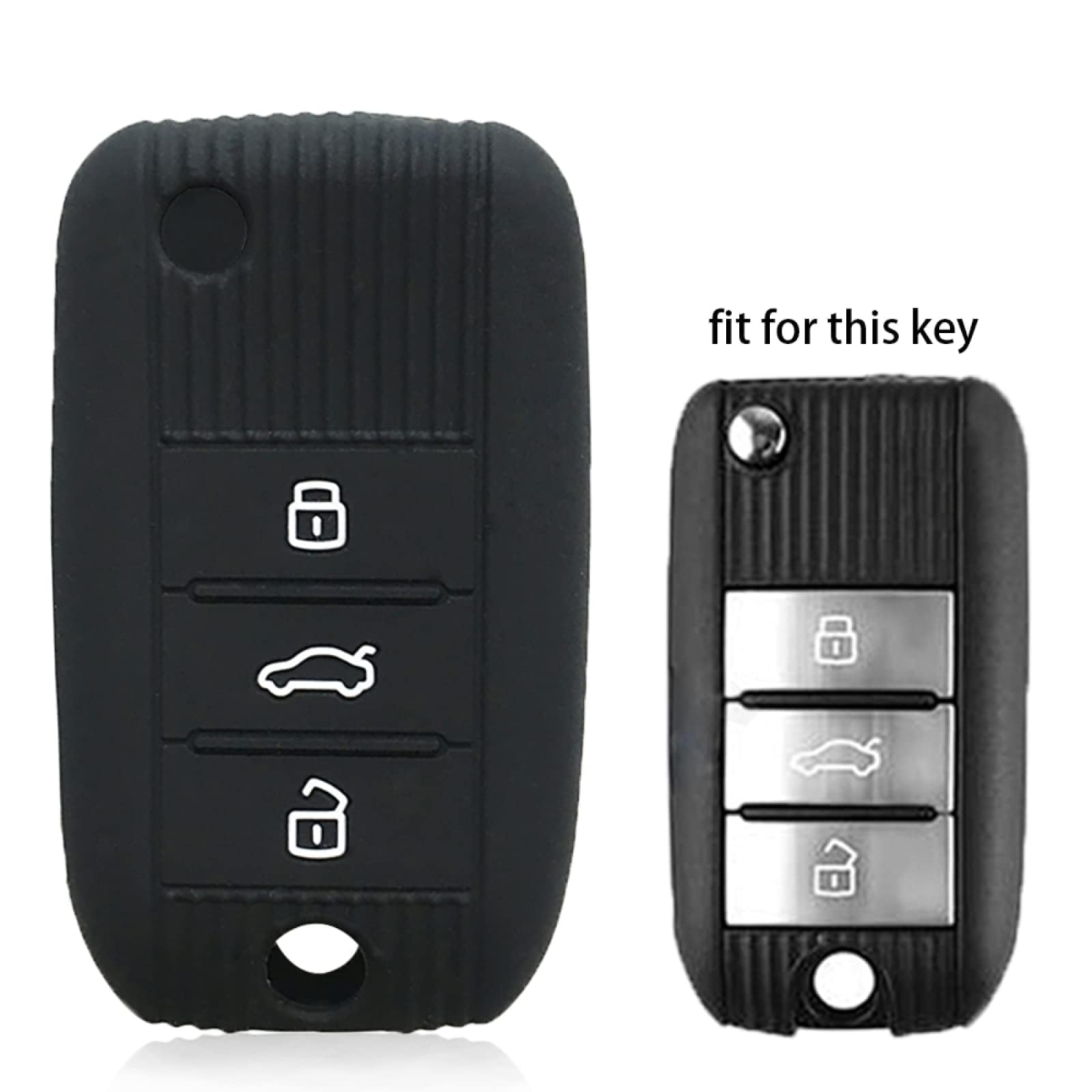 亜鉛合金車リモートキーケースカバーシェルキーホルダー Roewe RX5 I6