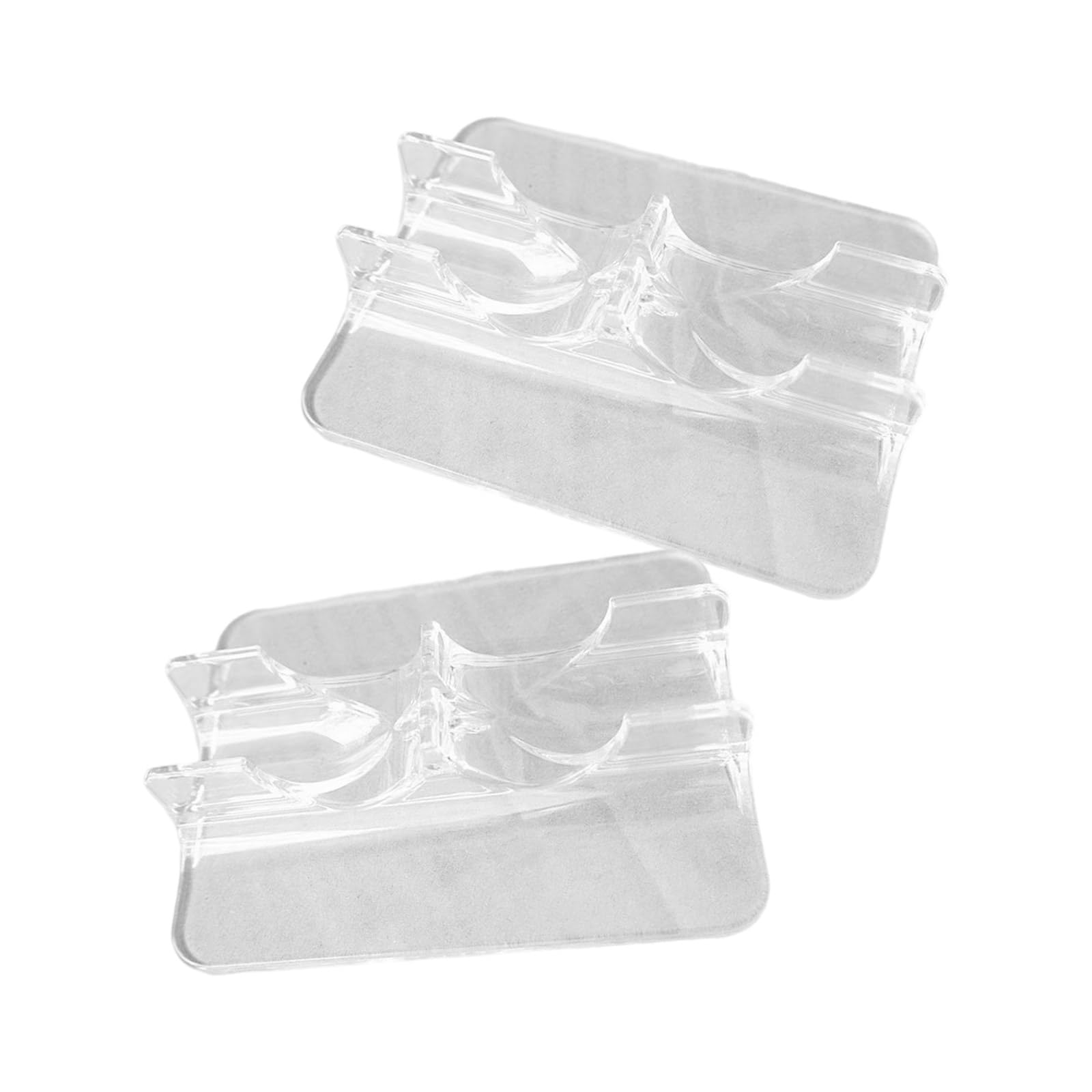 Xjdzineq 2PCS Clear Roller Skate Display Stand Slip-Resistant Base Storage Rack for Home Shop Ice Skates Exhibition Retail Skate Exhibition Shelf