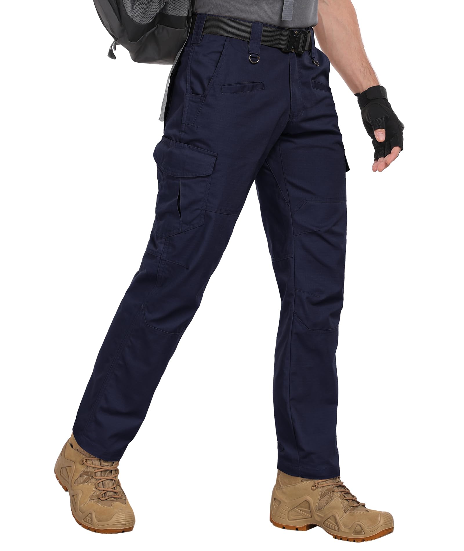Zoofly Wanderhosen Herren Outdoorhose für Herren Robust Trekking Multitaschen Cargo Arbeitshosen Männer Wasserepellent