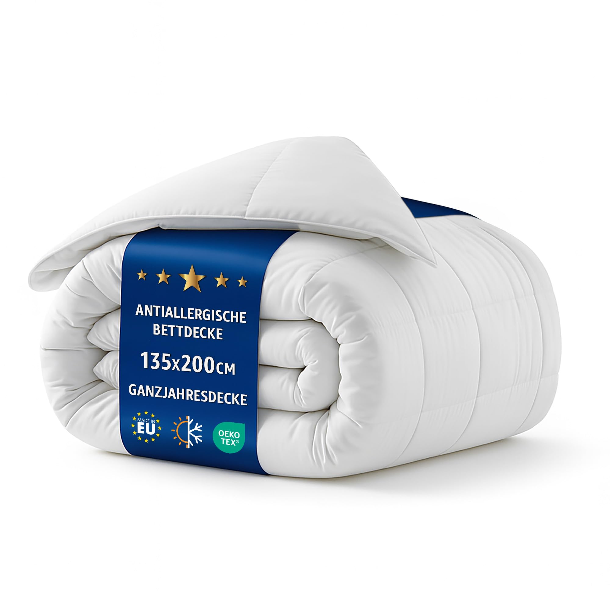 Edredon Cama 90 Relleno nórdico Invierno 135x200 cm - Edredones nórdico para Camas Edredón Acolchado Suave y Transpirable Blanco Colcha de Microfibra OEKO-TEX STANDARD 100