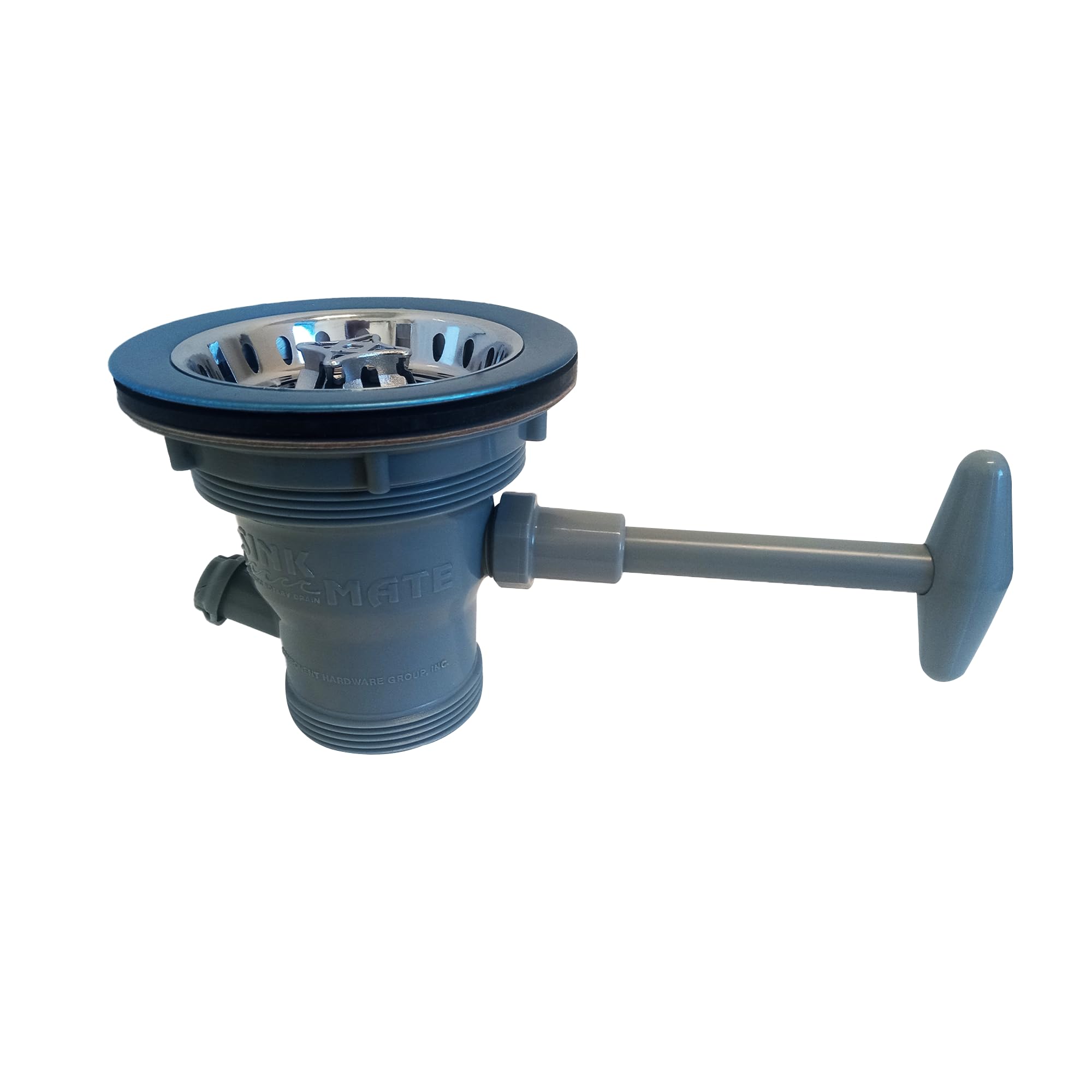 OCS Parts Universal 3.5-Inch Sink Drain Waste Valve with Twist Handle for Standard 3.5