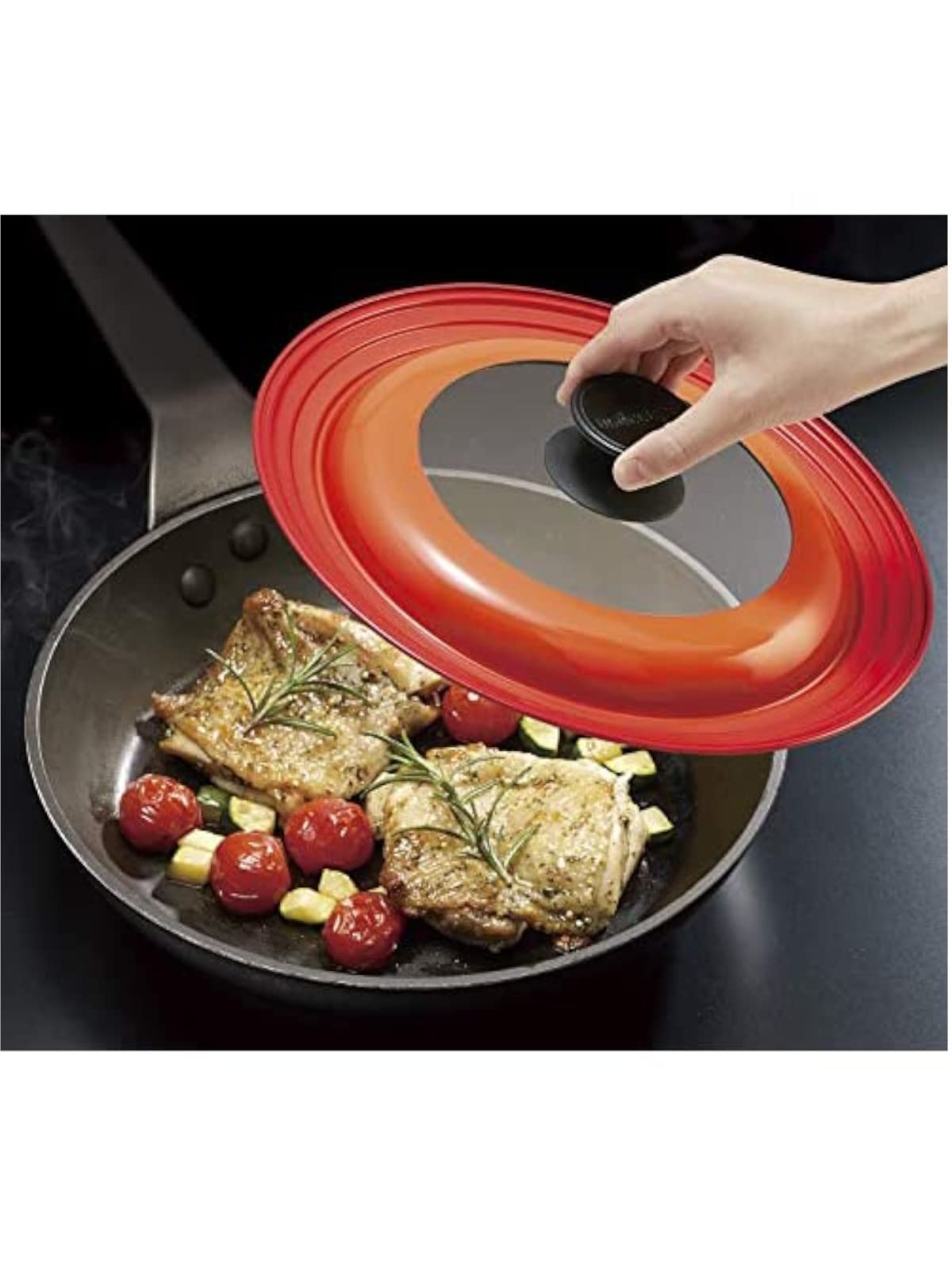 Amazon.co.jp: 万年 フライパンカバー m.design S (18・20・22cm) CMD