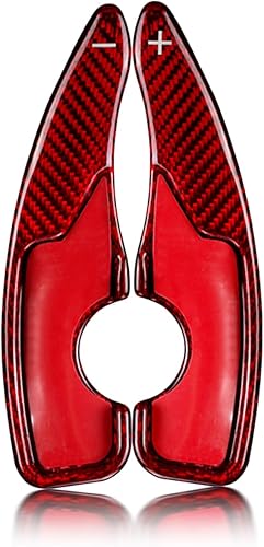 Accesorios para volante de cambio, extensión de palanca de cambios, cubierta de fibra de carbono compatible con Subaru BRZ (2017-2023) para Toyota