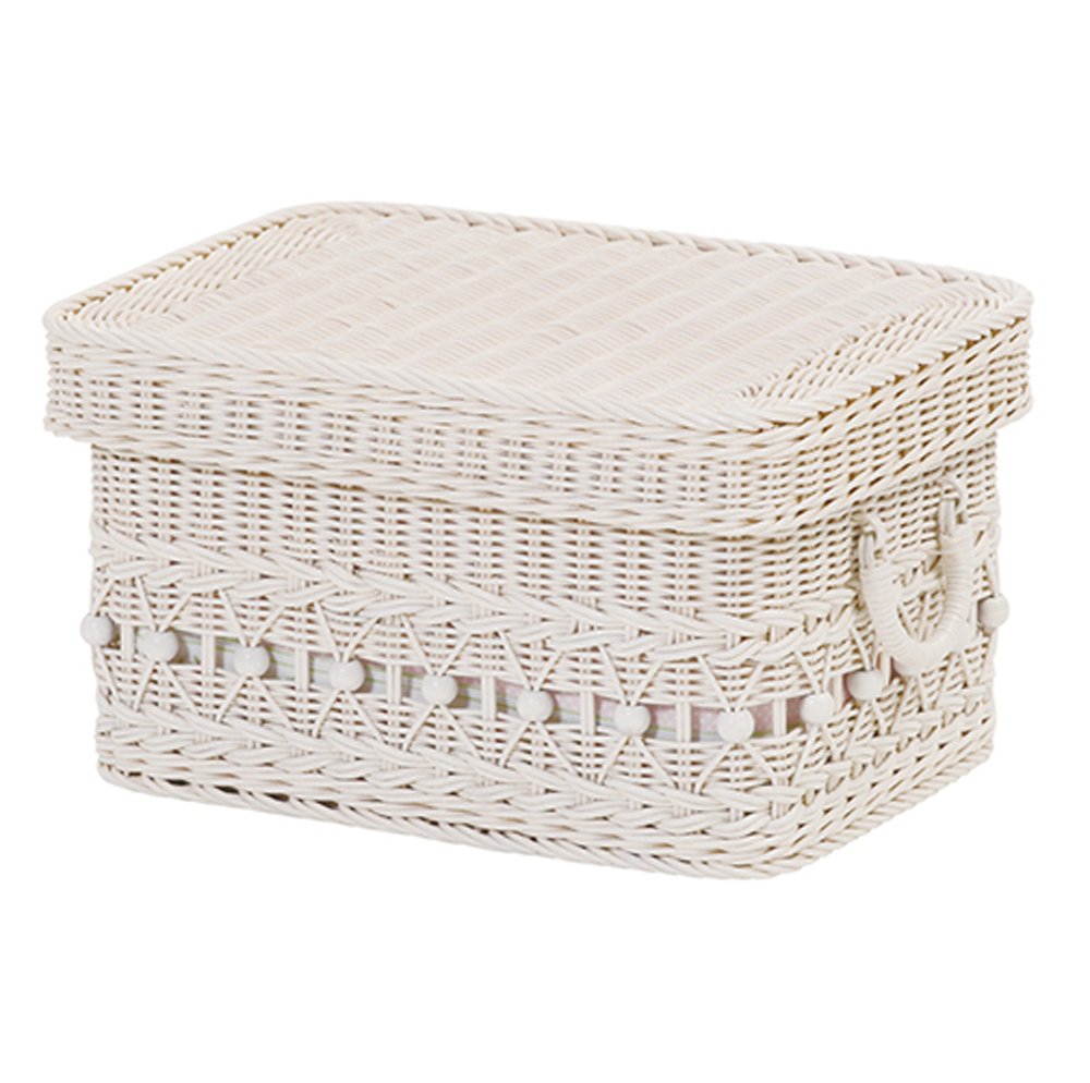 Amazon.co.jp: サンフラワーラタン ラタンバスケット fiore GK808WW